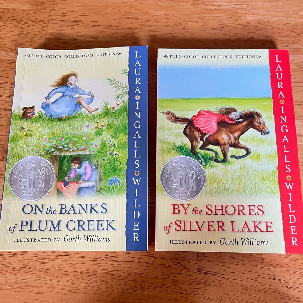 Laura Ingalls Wilder Collector's Edition Books (Book 4 & 5 only)
